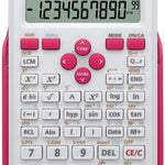 F-715SG calculadora Bolsillo Calculadora cientfica Rosa  Blanco