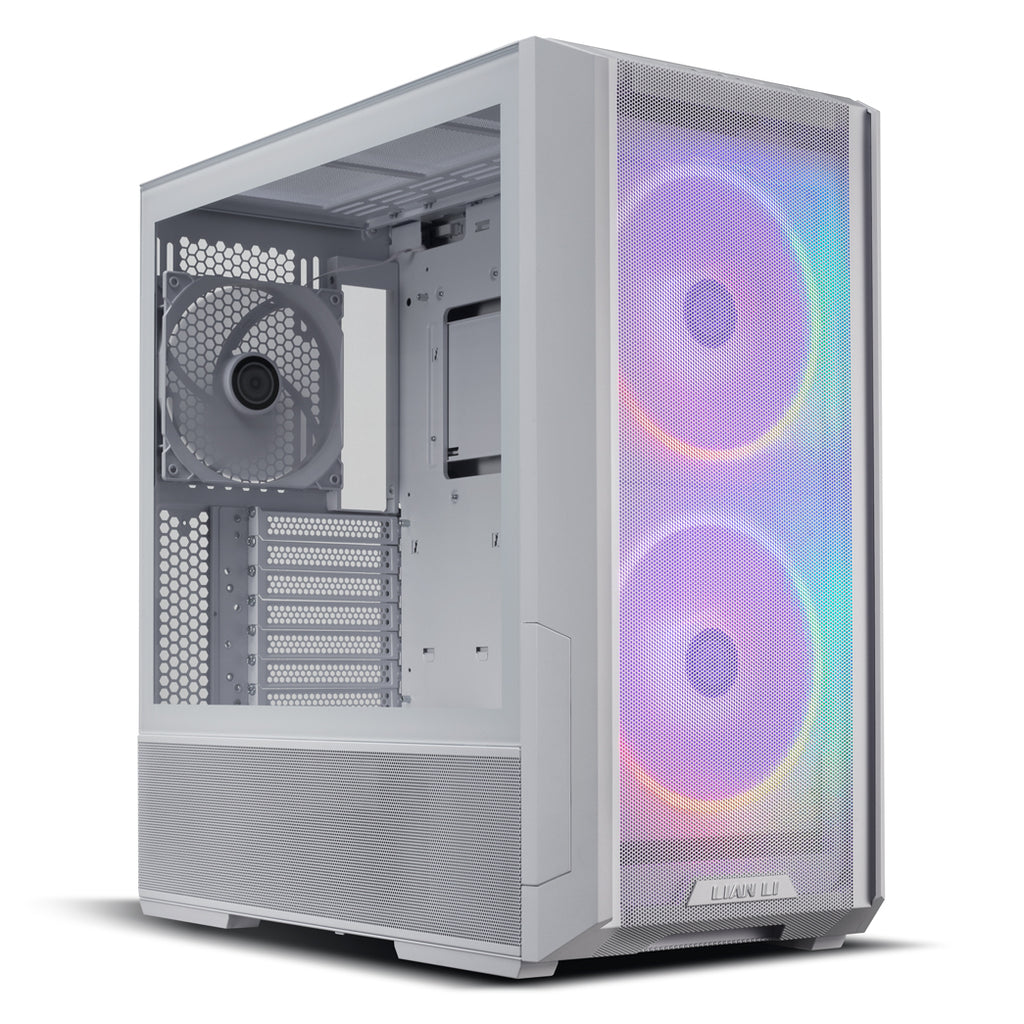 Lancool 216 Midi Tower Transparente  Blanco