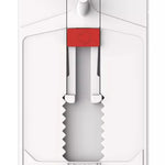 77767-00001-00 Interior Gancho universal Rojo  Blanco 2 pieza(s)
