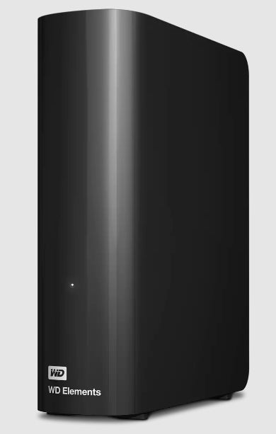 Elements WDBWLG0200HBK-EESN disco duro externo 20 TB USB tipo A 2.0/3.2 Gen 1 (3.1 Gen 1) Negro