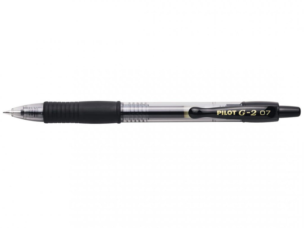 Gelroller G-2 0.7 Bolgrafo de gel de punta retrctil Medio Negro