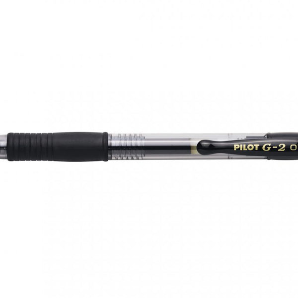 Gelroller G-2 0.7 Bolgrafo de gel de punta retrctil Medio Negro