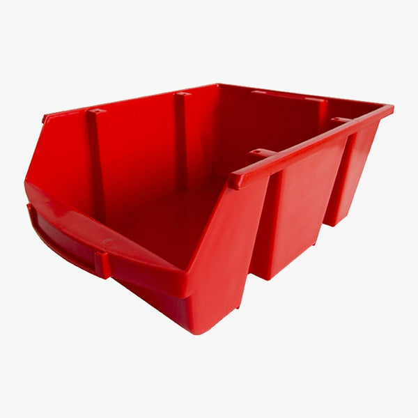 SPACY5R caja de almacenaje Cesta de almacenaje Rectangular Polipropileno (PP) Rojo