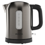 KOTAN tetera elctrica 1 L 2200 W Acero inoxidable  Negro