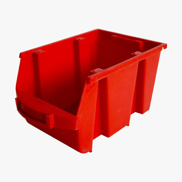 SPACY3R caja de almacenaje Bandeja de almacenamiento Rectangular Polipropileno (PP) Rojo