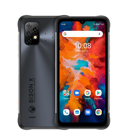 Bison X10 16 6 cm (6.53") Ranura hbrida Dual SIM Android 11 4G USB Tipo C 4 GB 64 GB 6150 mAh Negro