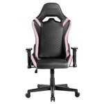 MGC-PRO  Silla Gaming Profesional  Acabado Cuero PU  Reposabrazos 2D y Respaldo Reclinable 135  Cojines Lumbar y Cervical Soft-Touch  Ruedas XL y Pistn Gas Clase 4  Rosa