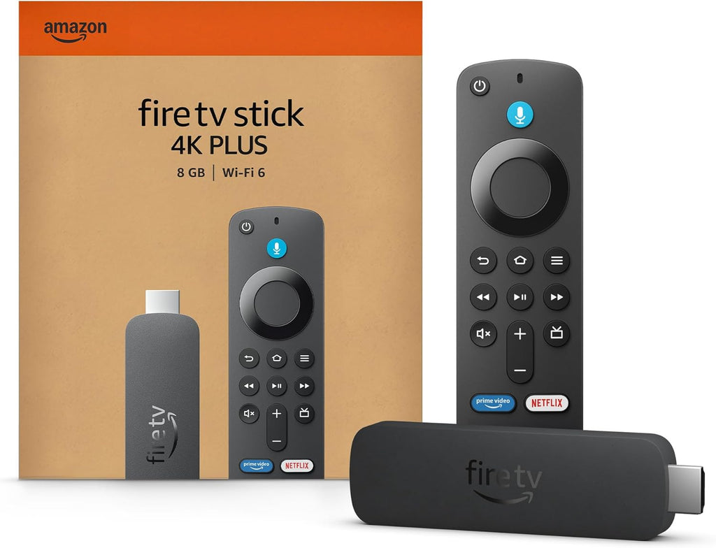 Fire TV Stick 4K Plus HDMI 4K Ultra HD Fire OS Negro