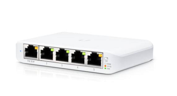 UniFi USW Flex Mini Gestionado Gigabit Ethernet (10/100/1000) Energa sobre Ethernet (PoE) Blanco