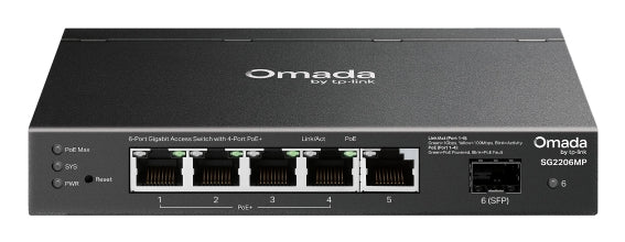 Omada SG2206MP switch L2 Gigabit Ethernet (10/100/1000) Energa sobre Ethernet (PoE)