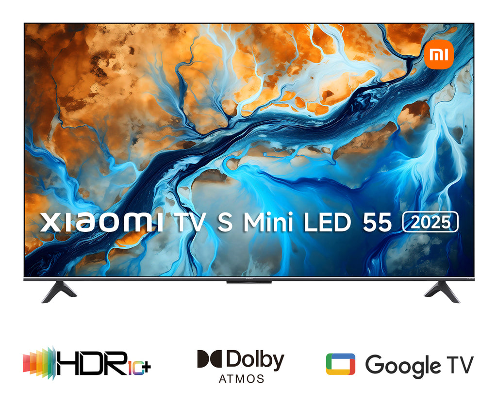 TV S Mini LED 55 2025 139 7 cm (55") 4K Ultra HD Smart TV Wifi Negro 1200 cd / m