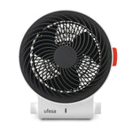 Atlas Interior Negro  Blanco 2000 W Ventilador elctrico