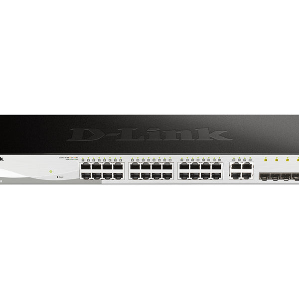 DGS-1210-28 switch Gestionado L2 Gigabit Ethernet (10/100/1000) 1U Negro