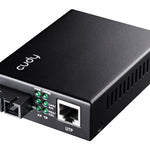 MC100GSA-20 convertidor de medio 1000 Mbit/s 1310 nm Monomodo Negro