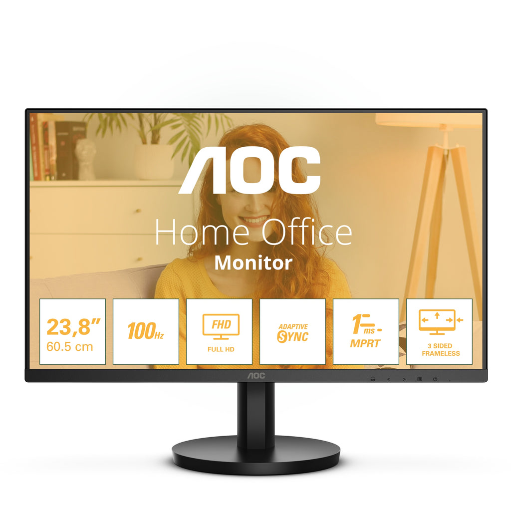24B3HMA2 pantalla para PC 60 5 cm (23.8") 1920 x 1080 Pixeles Full HD LED Negro