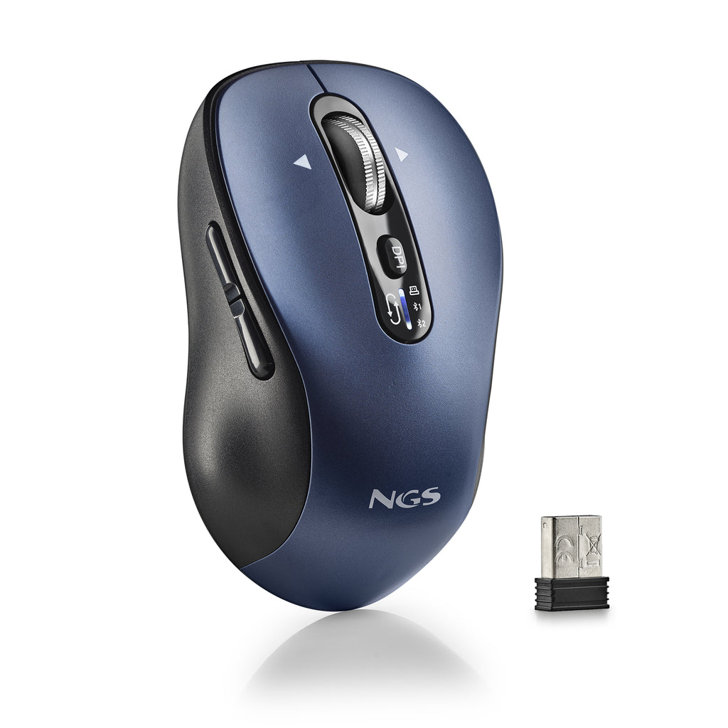 INFINITY RB ratn Oficina Ambidextro RF Wireless + Bluetooth ptico 3200 DPI