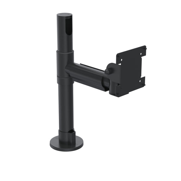 SpacePole POS SPV1104-FX-02 accesorio para terminal de punto de venta Negro Metal 12 kg 75 x 75 mm 100 x 100 mm