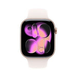 Apple Watch Series 11 GPS + Cellular 42mm Aluminio Oro Rosa y Correa Sport Band Rosa (Light Blush) - Talla S/M