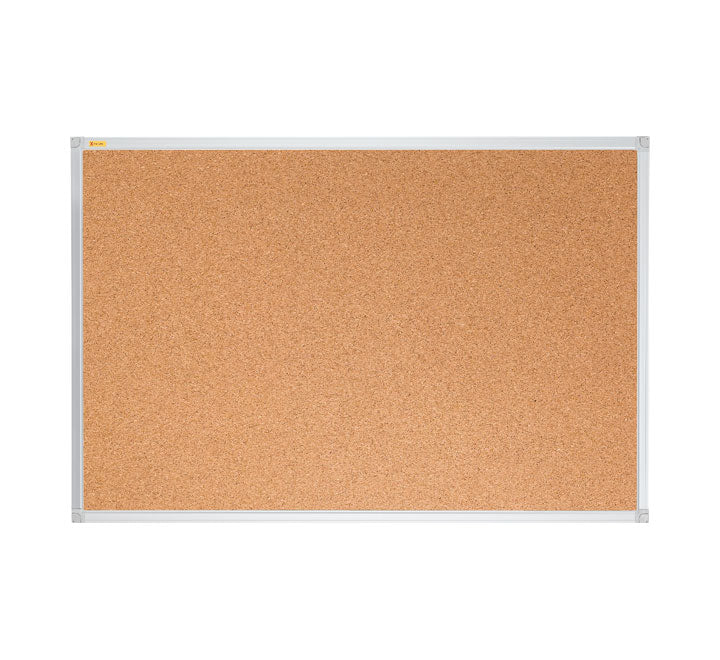 TABLERO CORCHO A-SERIES MARCO ALUMINIO 120X180