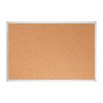 TABLERO CORCHO A-SERIES MARCO ALUMINIO 120X180