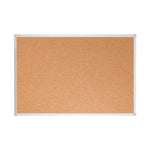 TABLERO CORCHO A-SERIES MARCO ALUMINIO 90X120