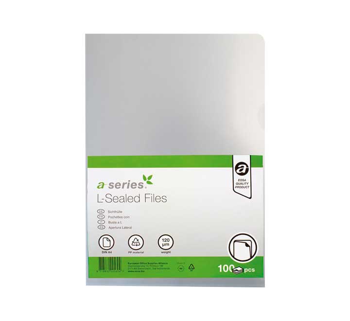 B. 100 DOSSIER UERO A4 PP 120M A-SERIES TR P/NAR