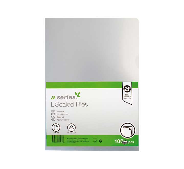 B. 100 DOSSIER UERO A4 PP 90M A-SERIES TR P/NAR