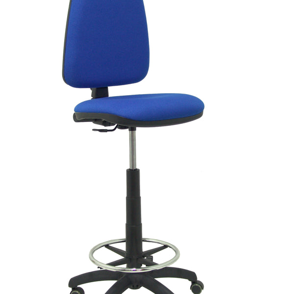 Taburete Ayna bali azul ruedas de parqu