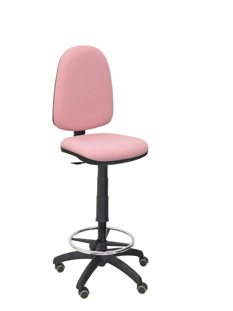 Taburete Ayna bali rosa plido ruedas de parqu