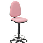 Taburete Ayna bali rosa plido ruedas de parqu
