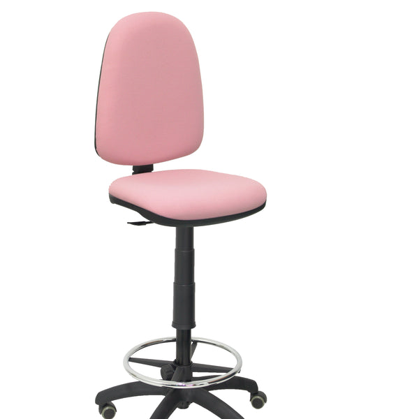 Taburete Ayna bali rosa plido ruedas de parqu