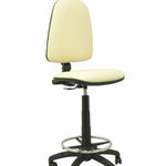 Taburete Ayna similpiel crema