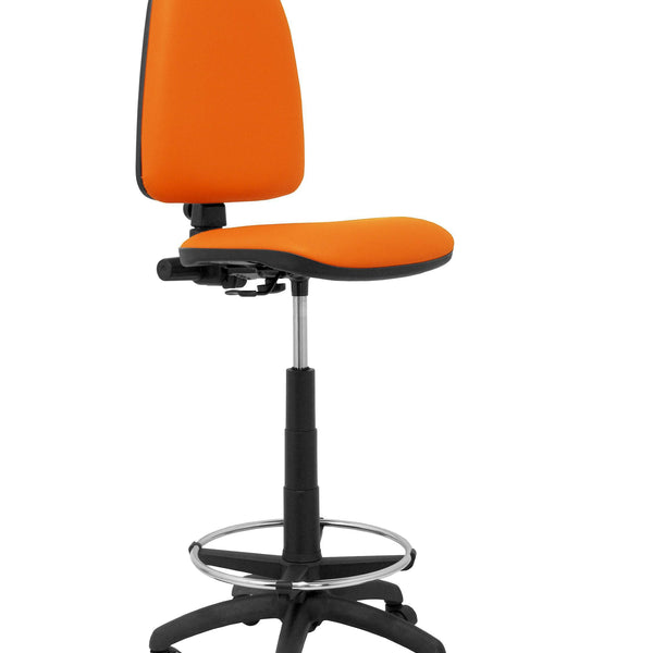 Taburete Ayna similpiel naranja