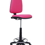 Taburete Ayna similpiel rosa