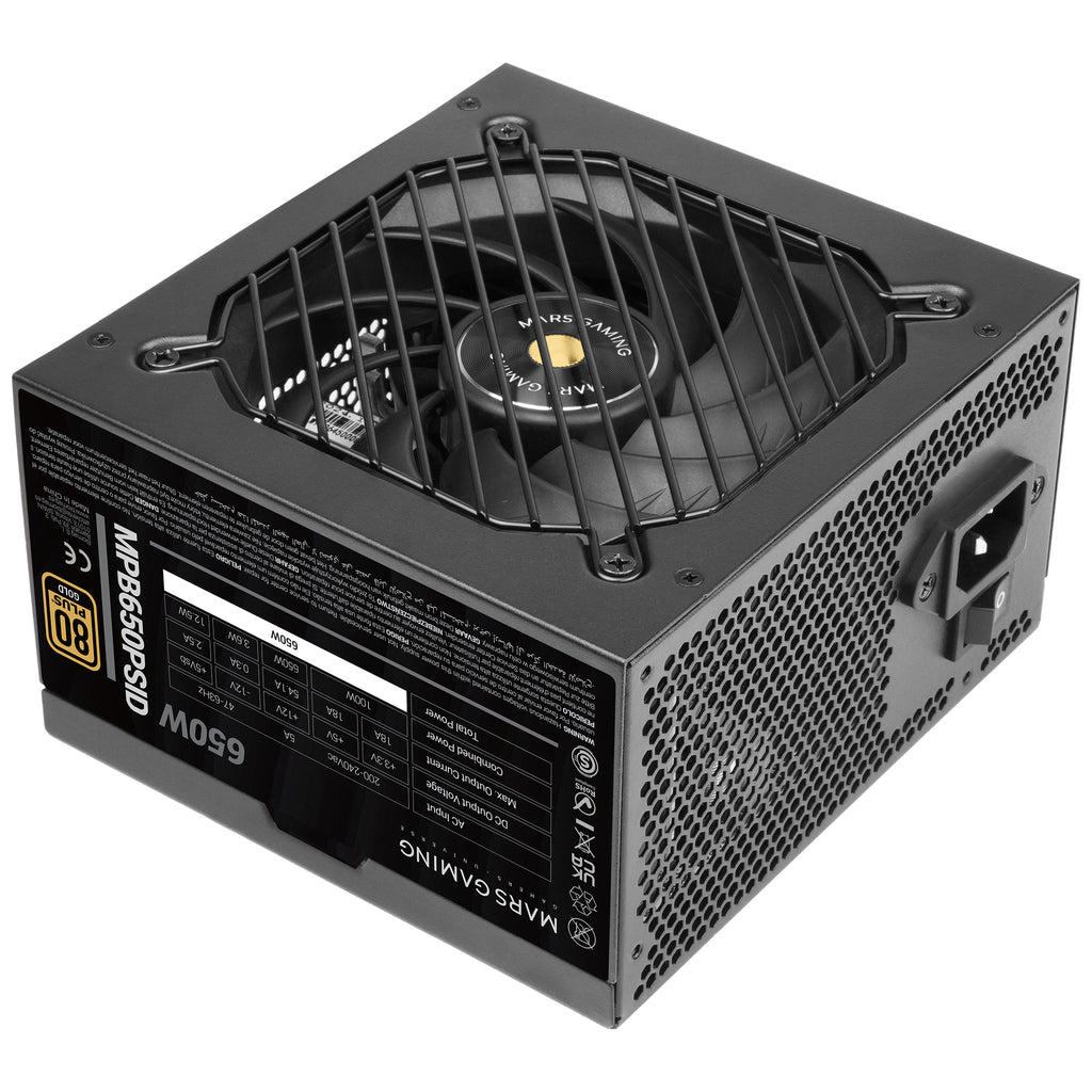 MPB650PSID unidad de fuente de alimentacin 650 W Negro