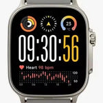 Watch 5 5 cm (1.97") AMOLED Digital 390 x 450 Pixeles Pantalla tctil Plata GPS (satlite)