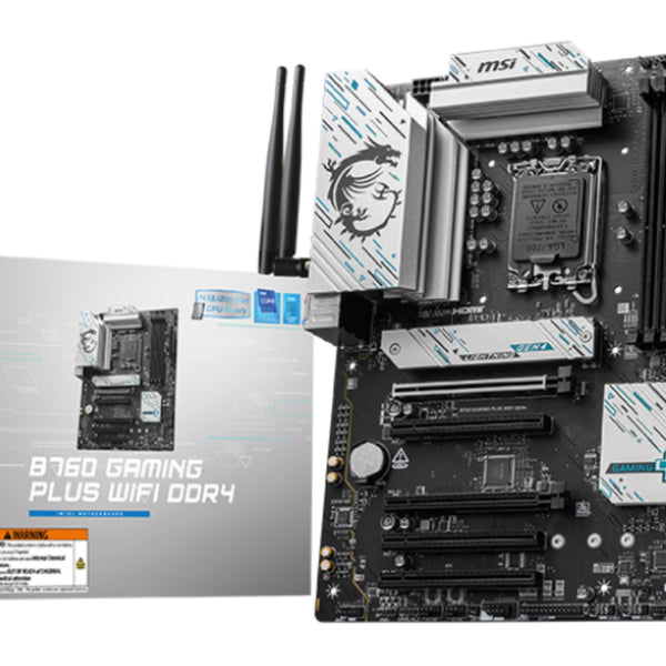 B760 GAMING PLUS WIFI DDR4 placa base Intel B760 LGA 1700 ATX