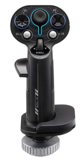 Sol-R 3 AVA Add-On Grip Negro USB Palanca de vuelo Analgico/Digital PC