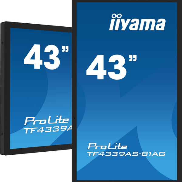 TF4339AS-B1AG pantalla para PC 108 cm (42.5") 3840 x 2160 Pixeles 4K Ultra HD LED Pantalla tctil Negro