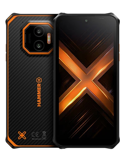 Energy X2 5G 6/128 GB 15 5 cm (6.1") SIM doble Android 15 USB Tipo C 6 GB 5000 mAh Negro  Naranja