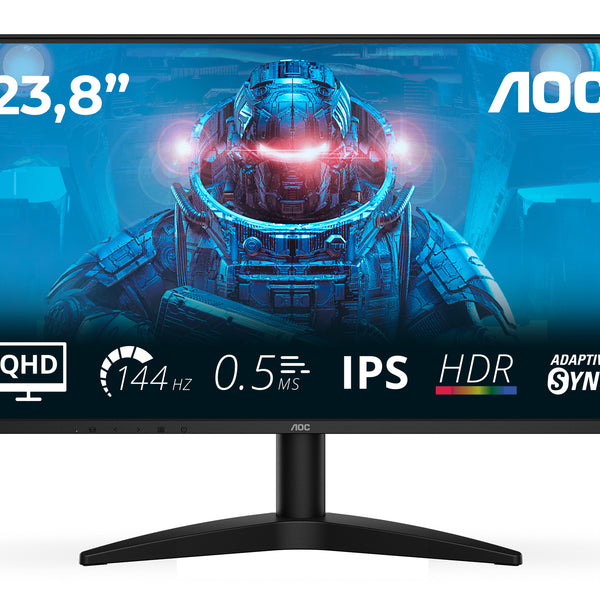B3 Q24B36X pantalla para PC 60 5 cm (23.8") 2560 x 1440 Pixeles Quad HD LED Negro