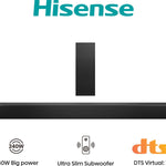 HS2100 Negro 2.1 canales 240 W