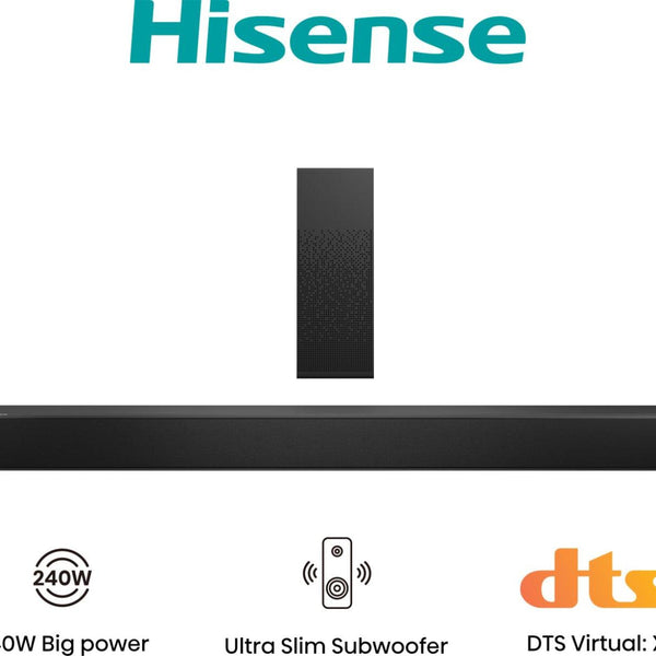 HS2100 Negro 2.1 canales 240 W