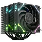THERMAX 6 DUO  DISIPADOR CPU DUAL  VENTILADOR VORTEX ALTO RENDIMIENTO  120MM  NEGRO
