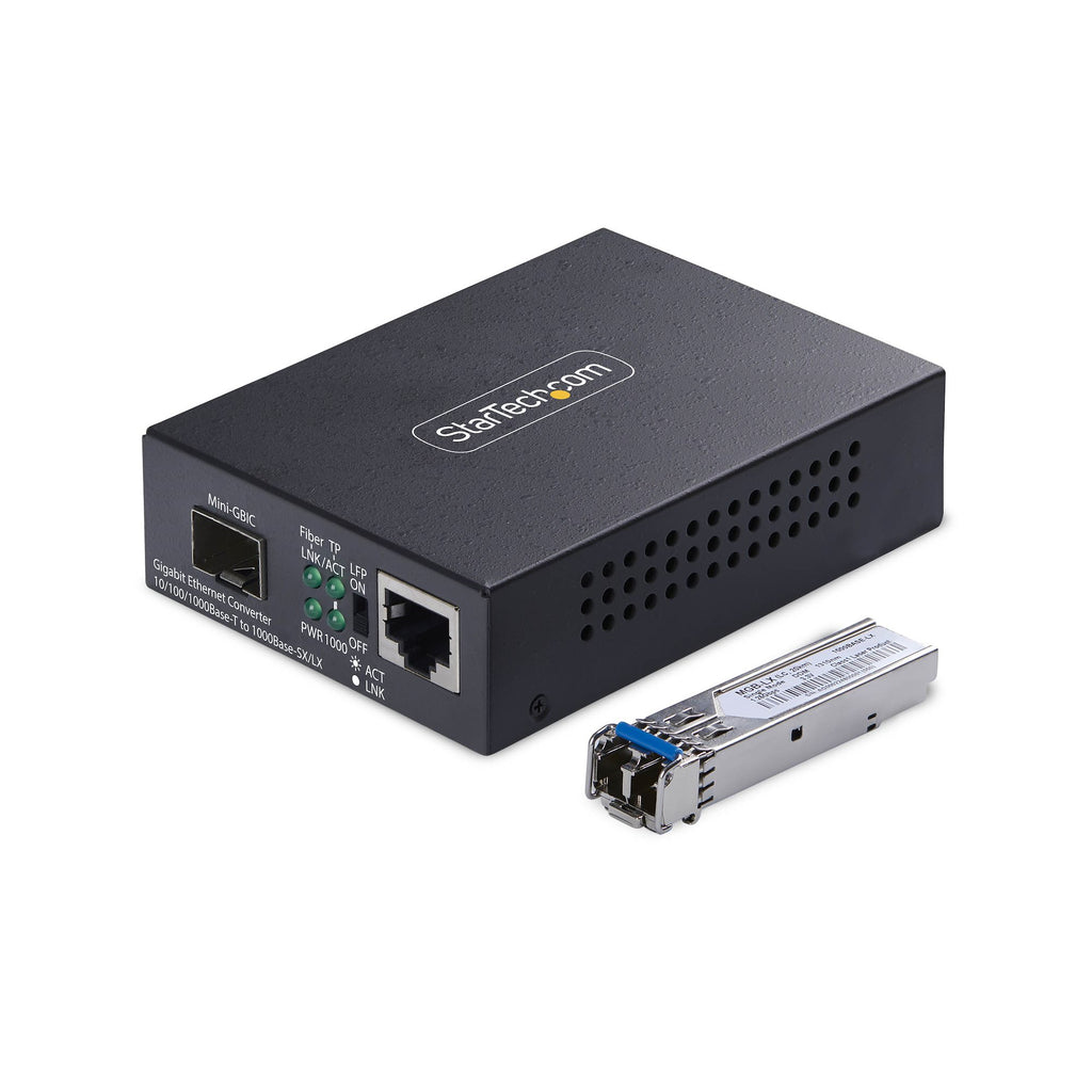 MCM1110SMLC40 convertidor de medio 2000 Mbit/s 1310 nm Monomodo Negro