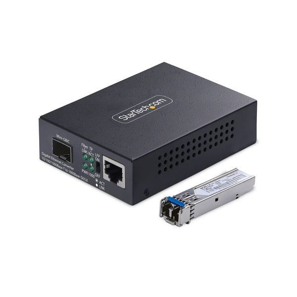 MCM1110SMLC40 convertidor de medio 2000 Mbit/s 1310 nm Monomodo Negro