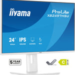 ProLite XB2497HSU-W1 pantalla para PC 60 5 cm (23.8") 1920 x 1080 Pixeles Full HD LED Blanco