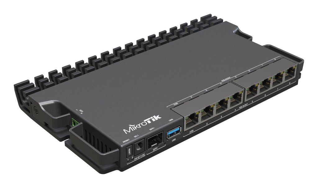 RB5009UPR+S+IN router 2.5 Gigabit Ethernet  Gigabit Ethernet Negro