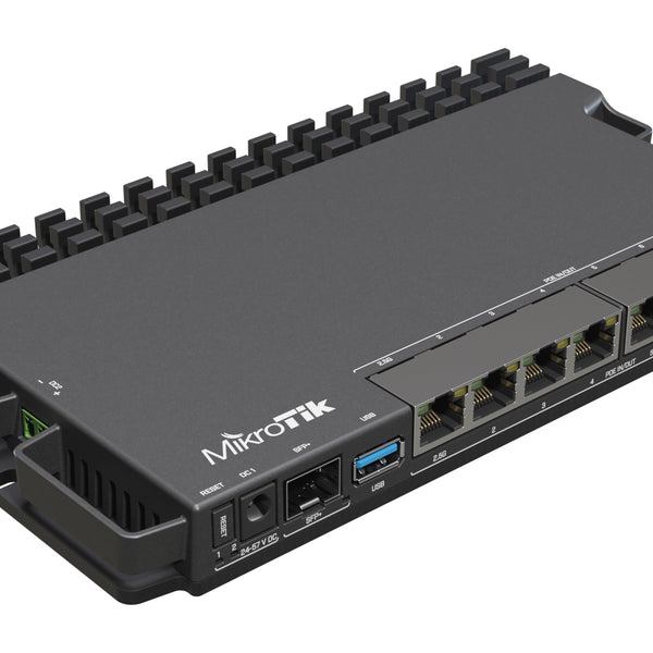 RB5009UPR+S+IN router 2.5 Gigabit Ethernet  Gigabit Ethernet Negro
