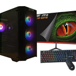 AMD Ryzen 5 4650G/16GB/1 Tb NVMe/Monitor 21.5 teclado y ratn Windows 11 Ordenador GamingPC